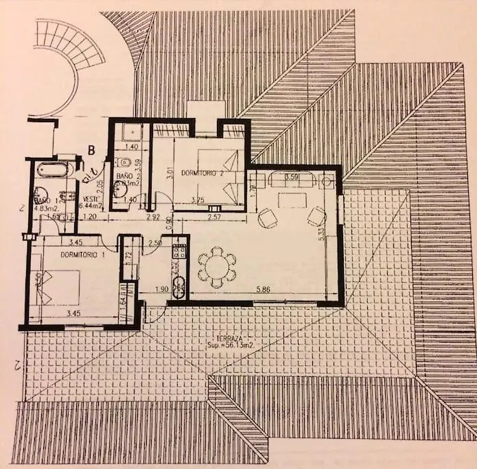 Carvajal, 2-Bedroom Sea View Penthouse Apt Фуэнхирола Апартаменты